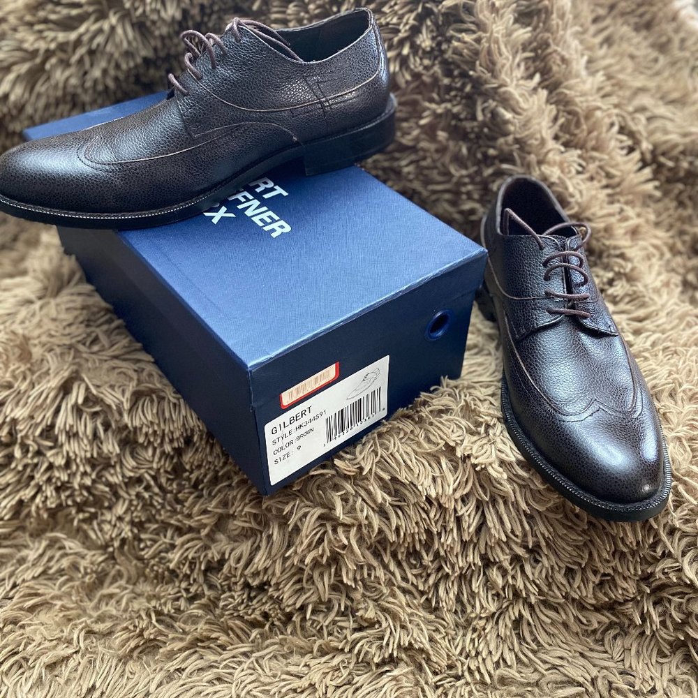 Hart, Schaffner & Marx, "Gilbert Derby" Mens Shoes, Size 9